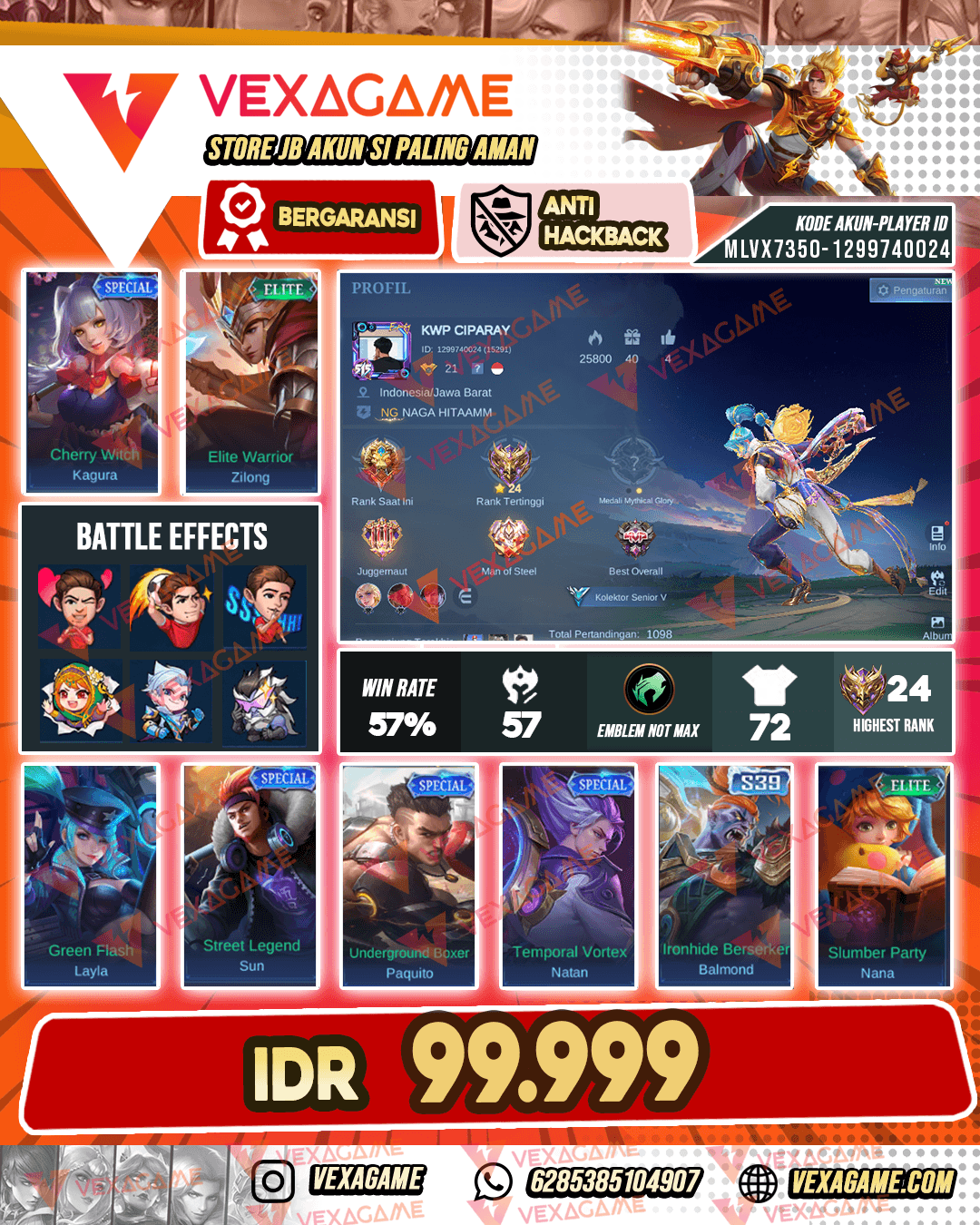 Akunn murah meriahh