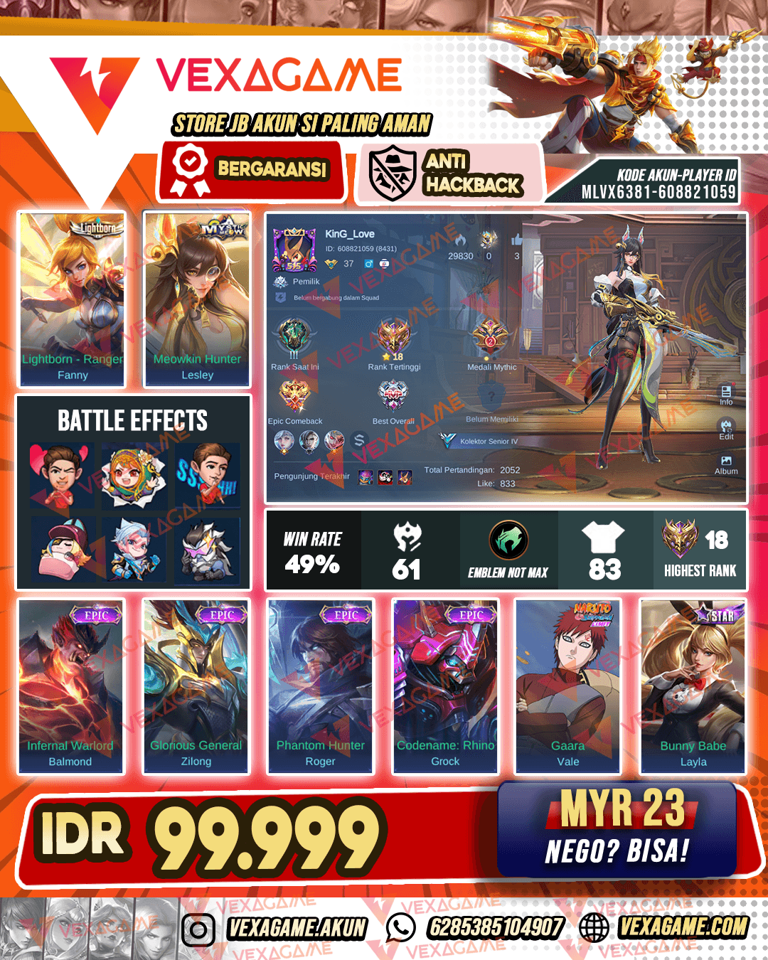 Lesley Miaw | Fanny Lightborn