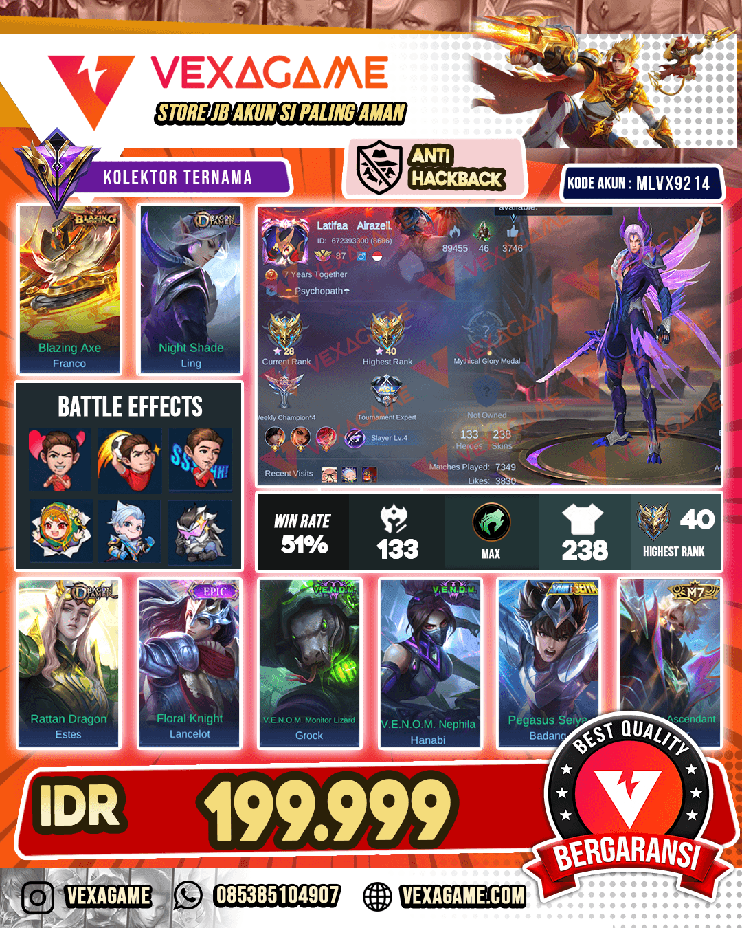 Ling Dragon Tamer | Franco Blazing