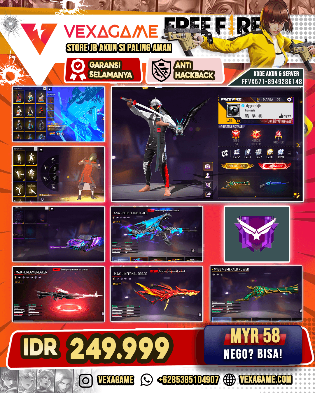 4 EVO | SG 3 RASA | VAULT 170++