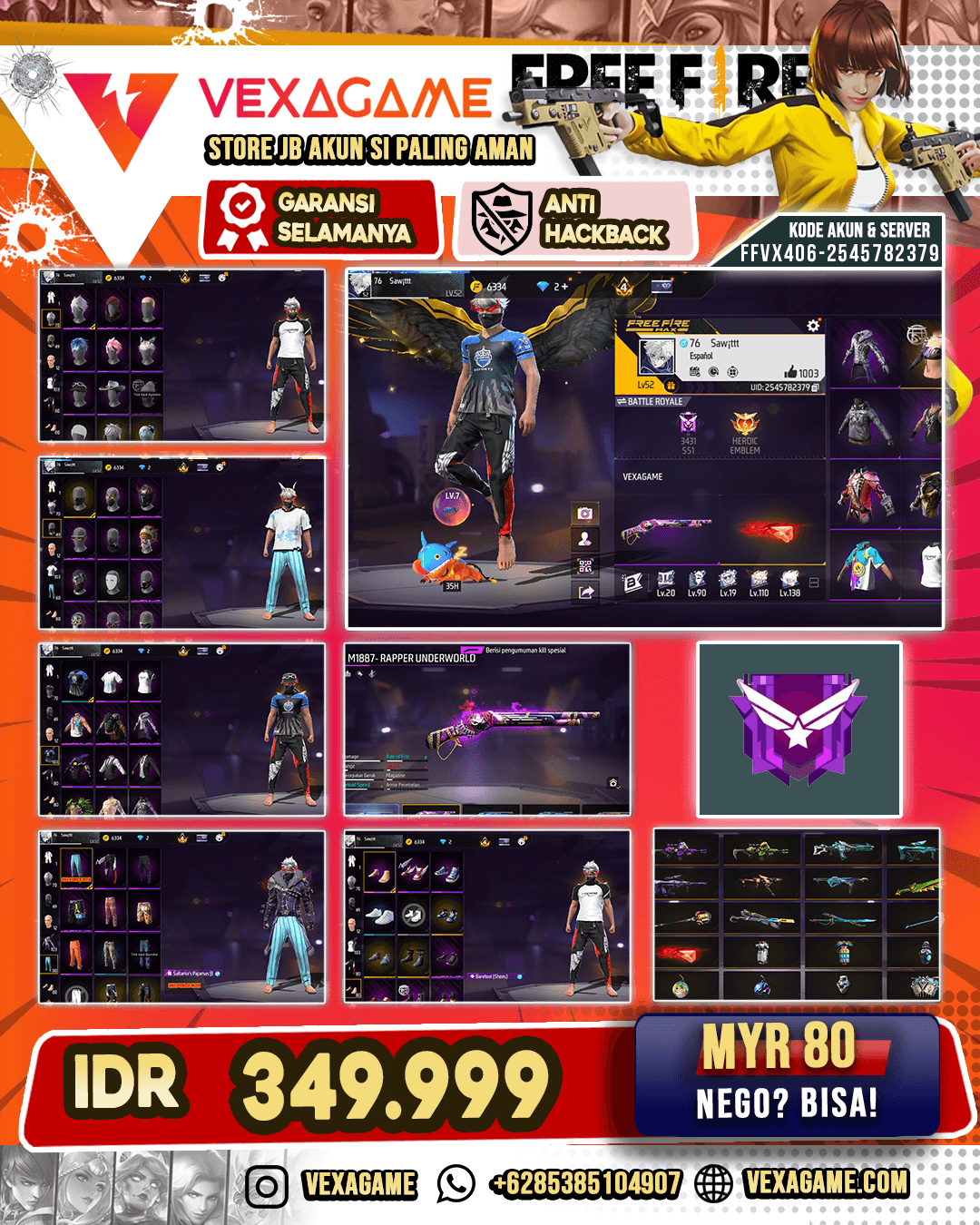 SG Reaper | Vault 100+ | Celana OPM