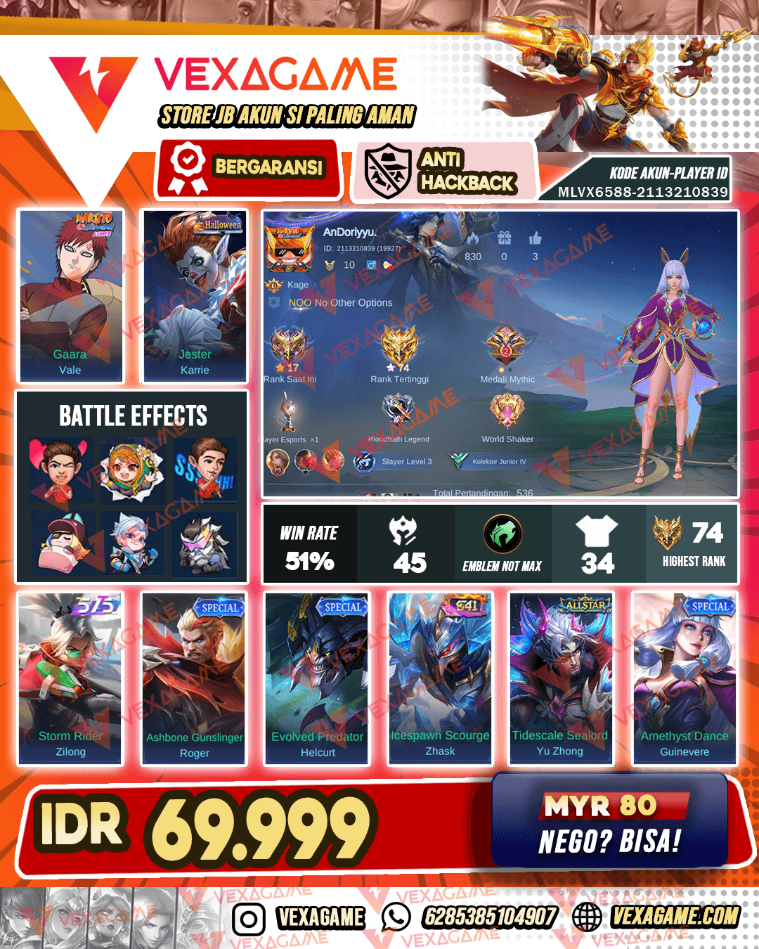 AKUN MURAH