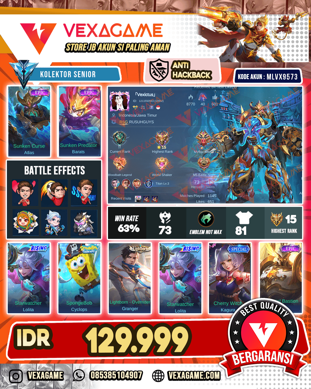 Atlas Epic | Barats Epic