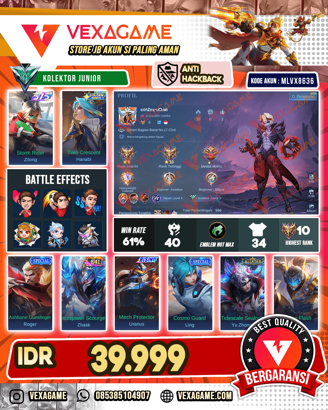 Akun Murah Harga Merakyat