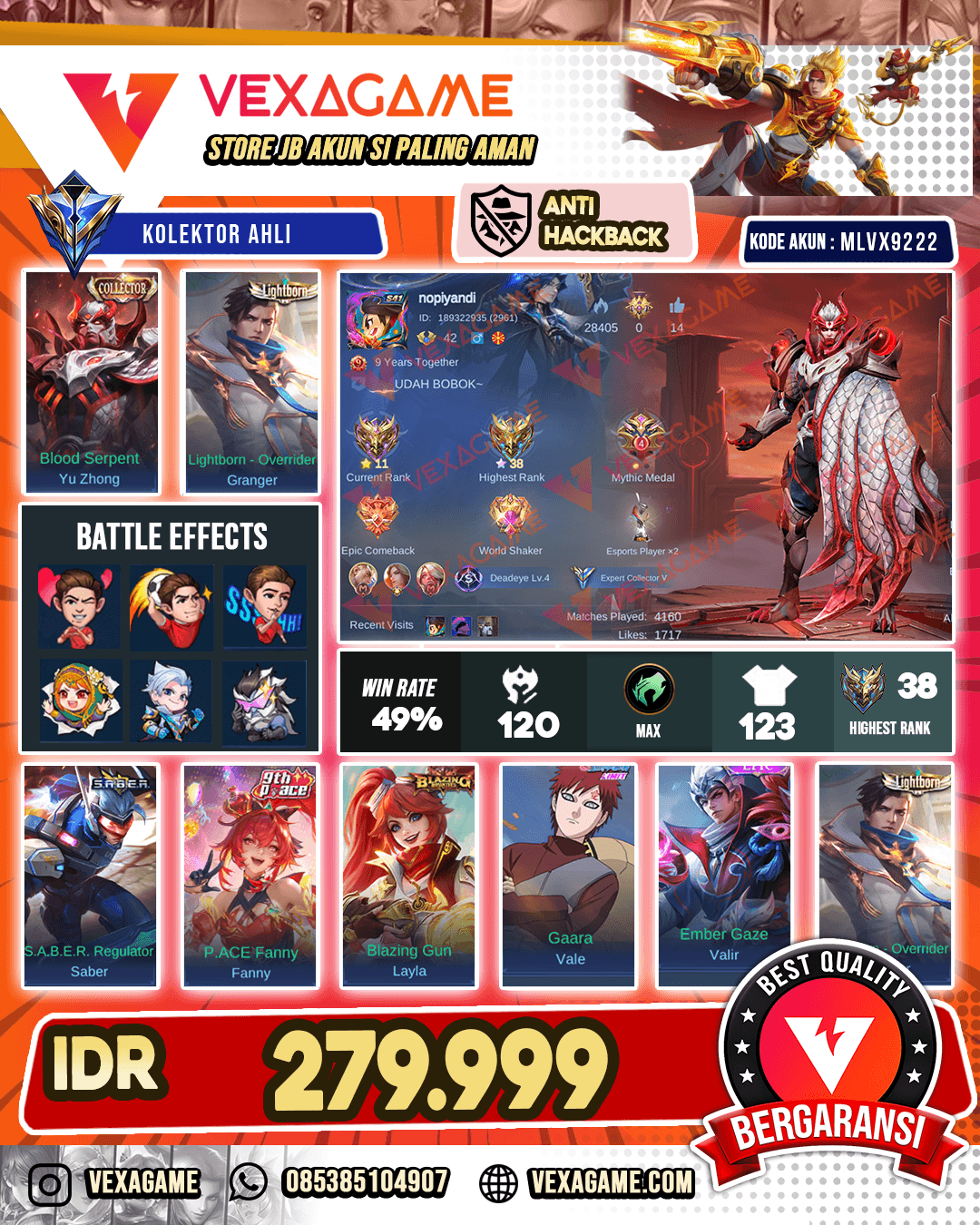 Yu Zhong Collector | Alucard Lightborn