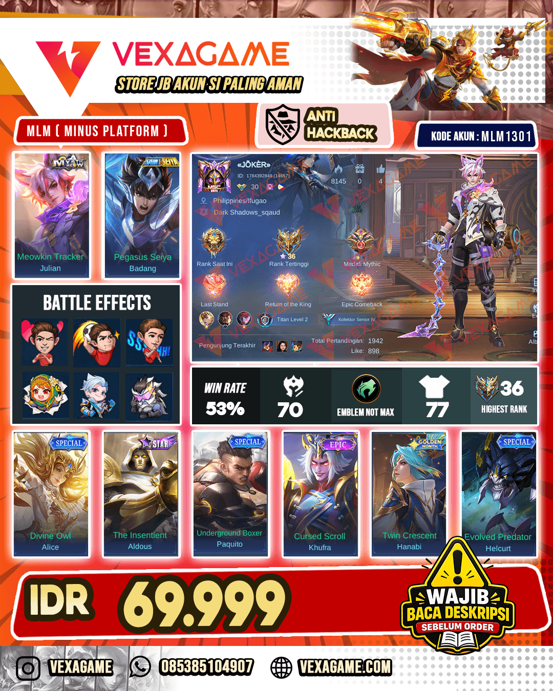 Julian Miaw X Badang Saint Seiya