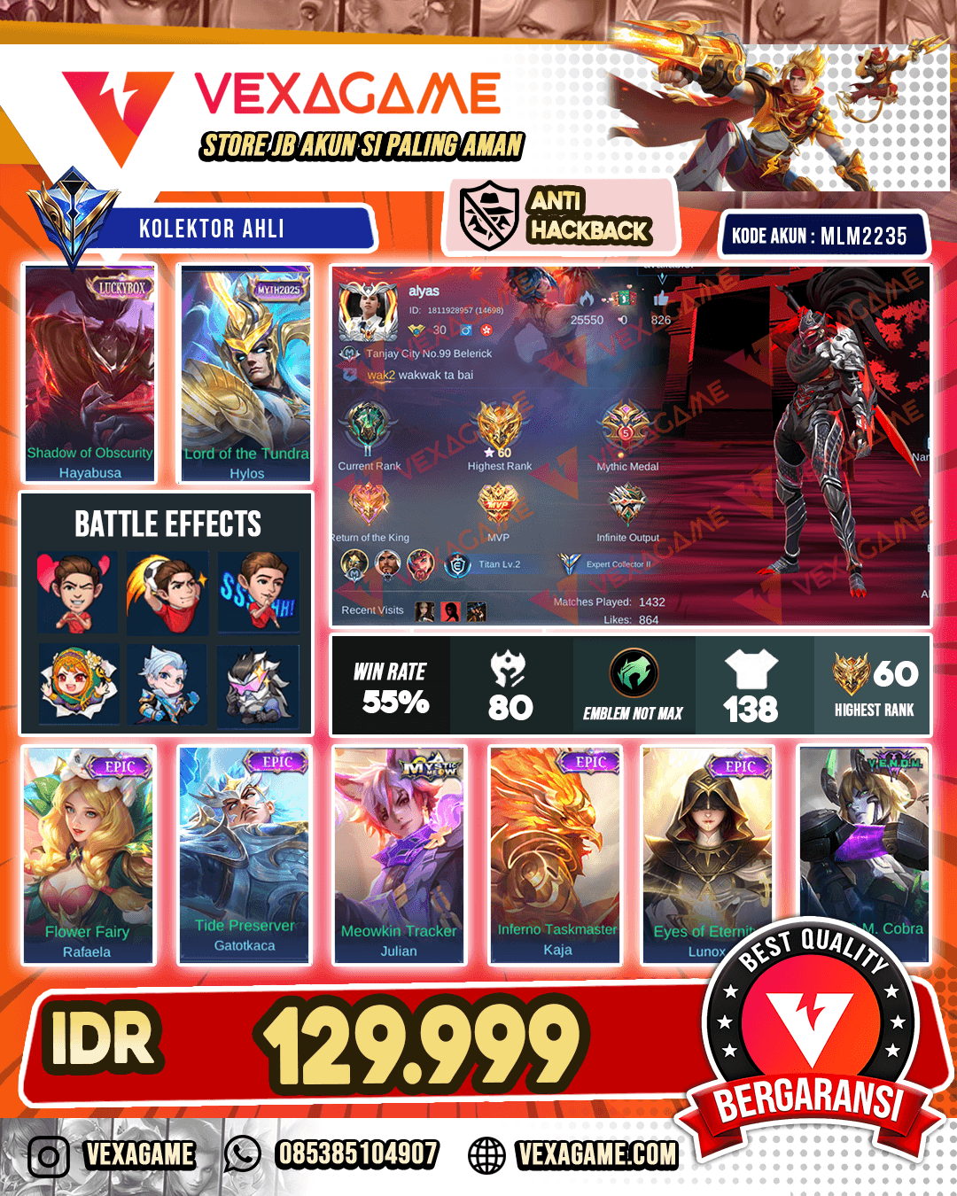 Hayabusa Luckybox | Hylos MYTH
