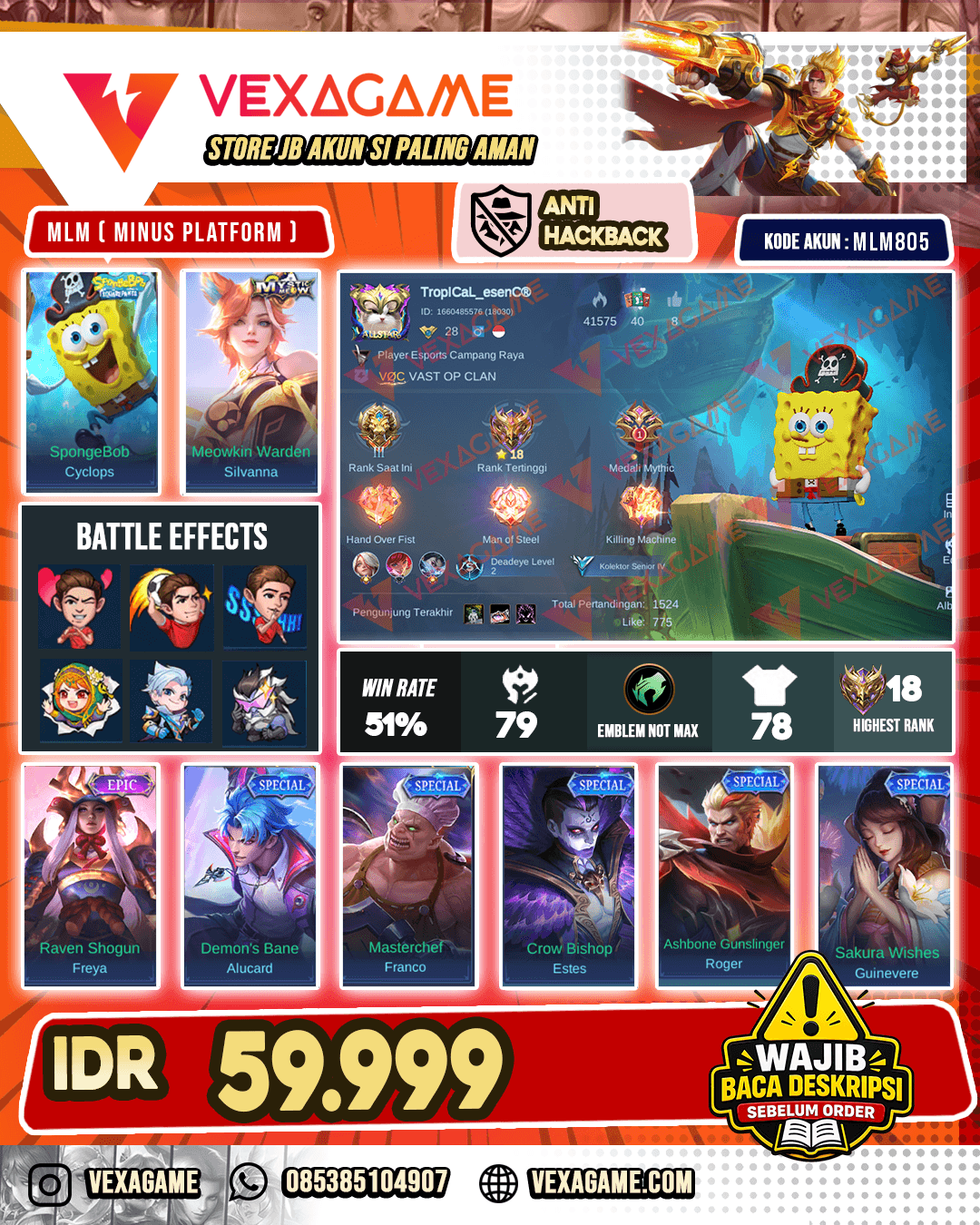 Akun Murah Harga Merakyat