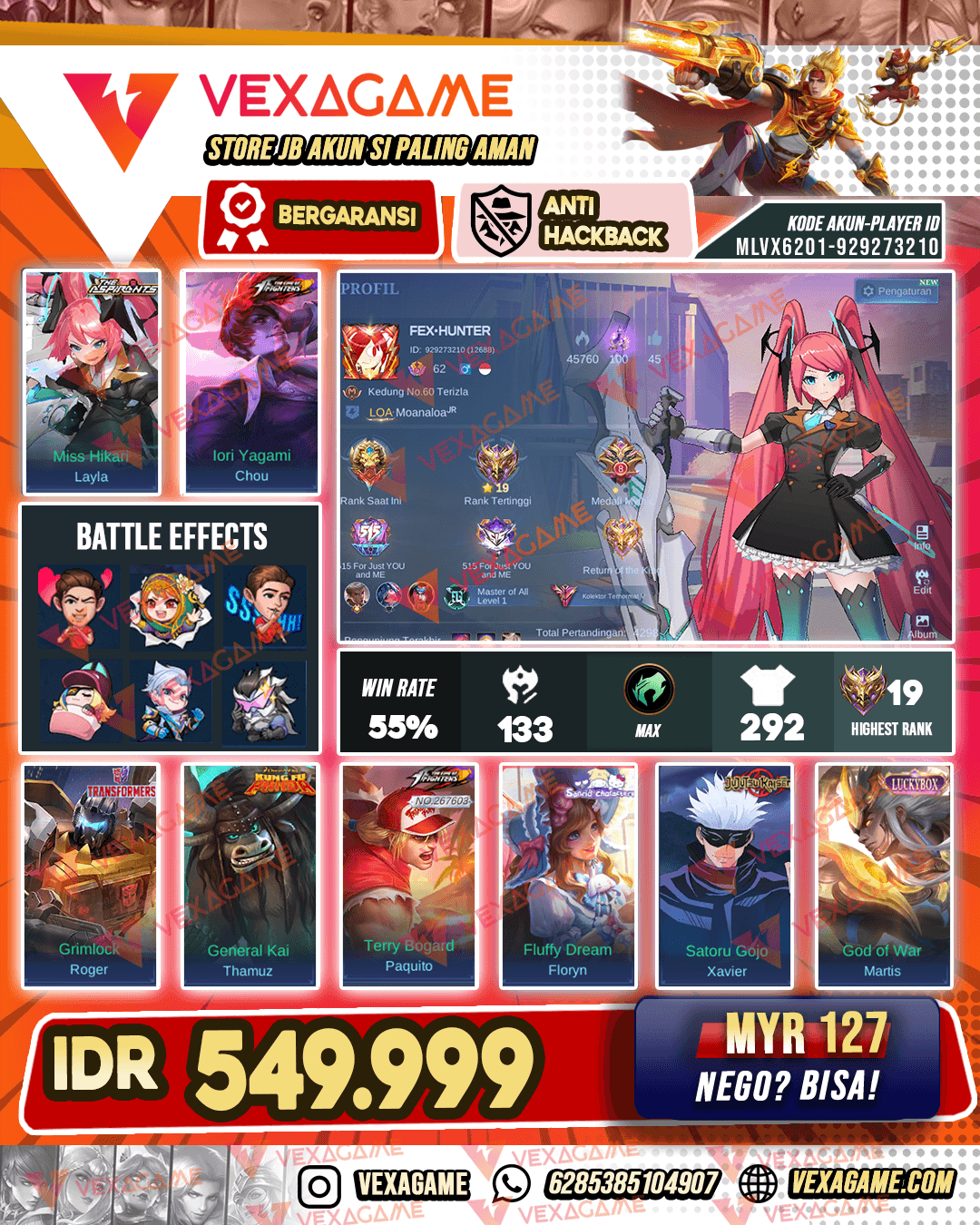 Layla Aspirants | 2 KOF | Xavier JJK