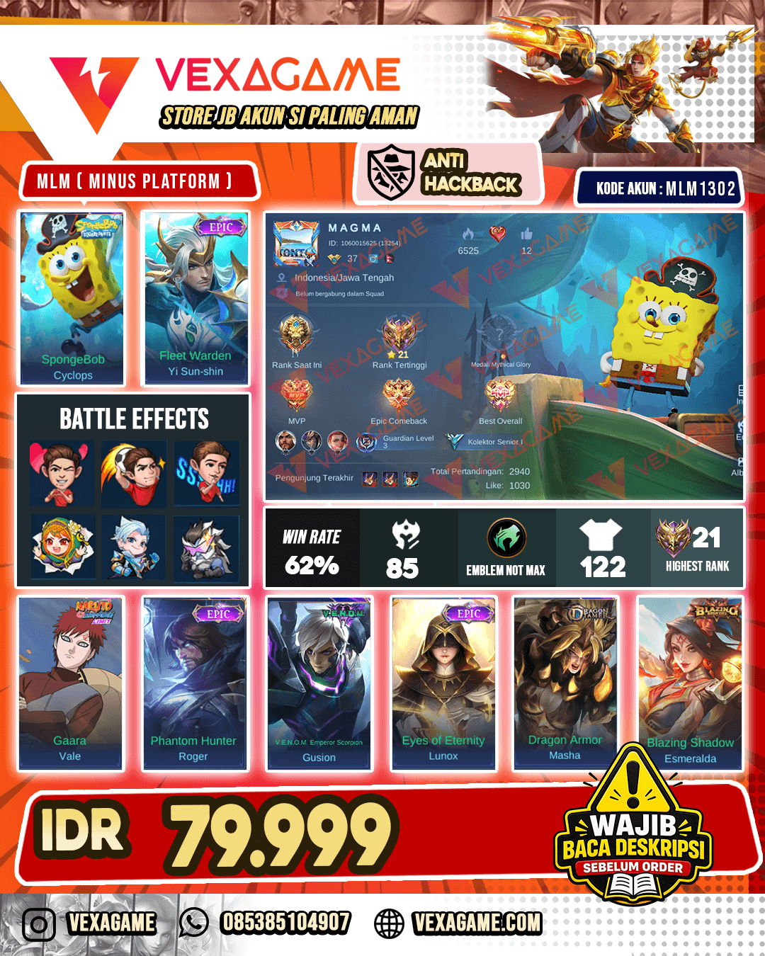 Cyclops Spongebob X YSS Epic
