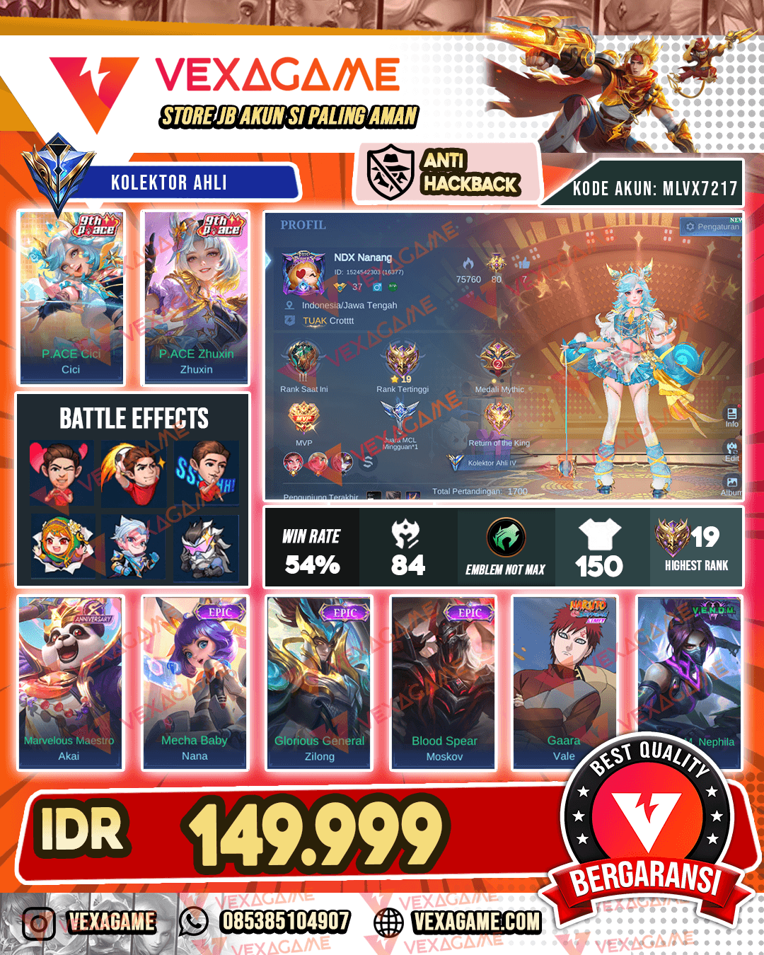 Cici P Ace | Zhuxin P Ace