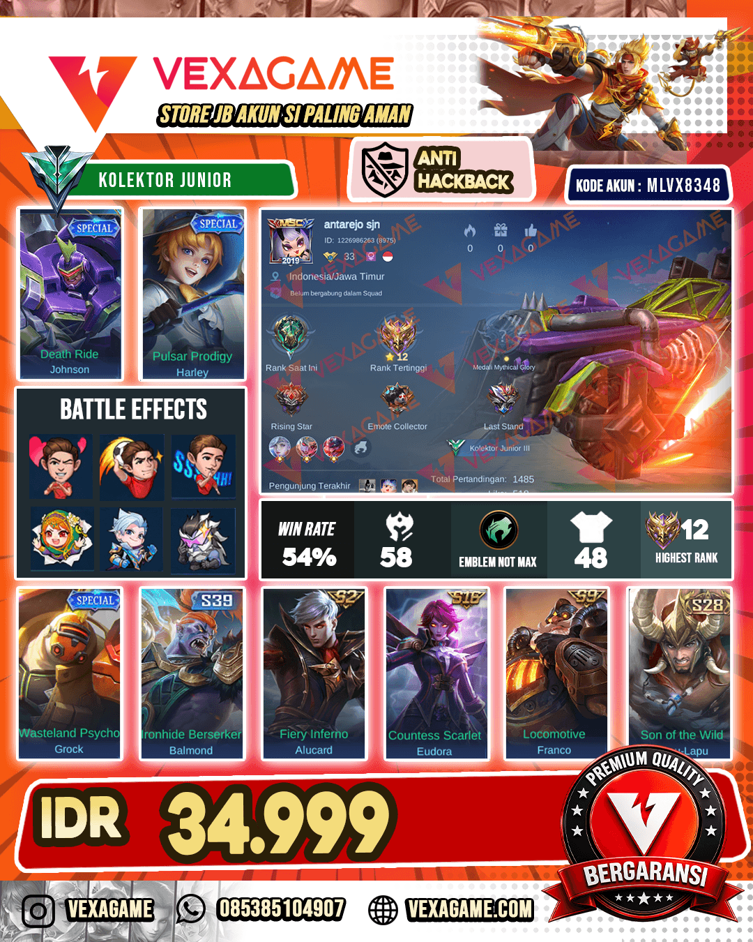 Akun Murah Harga Pelajar