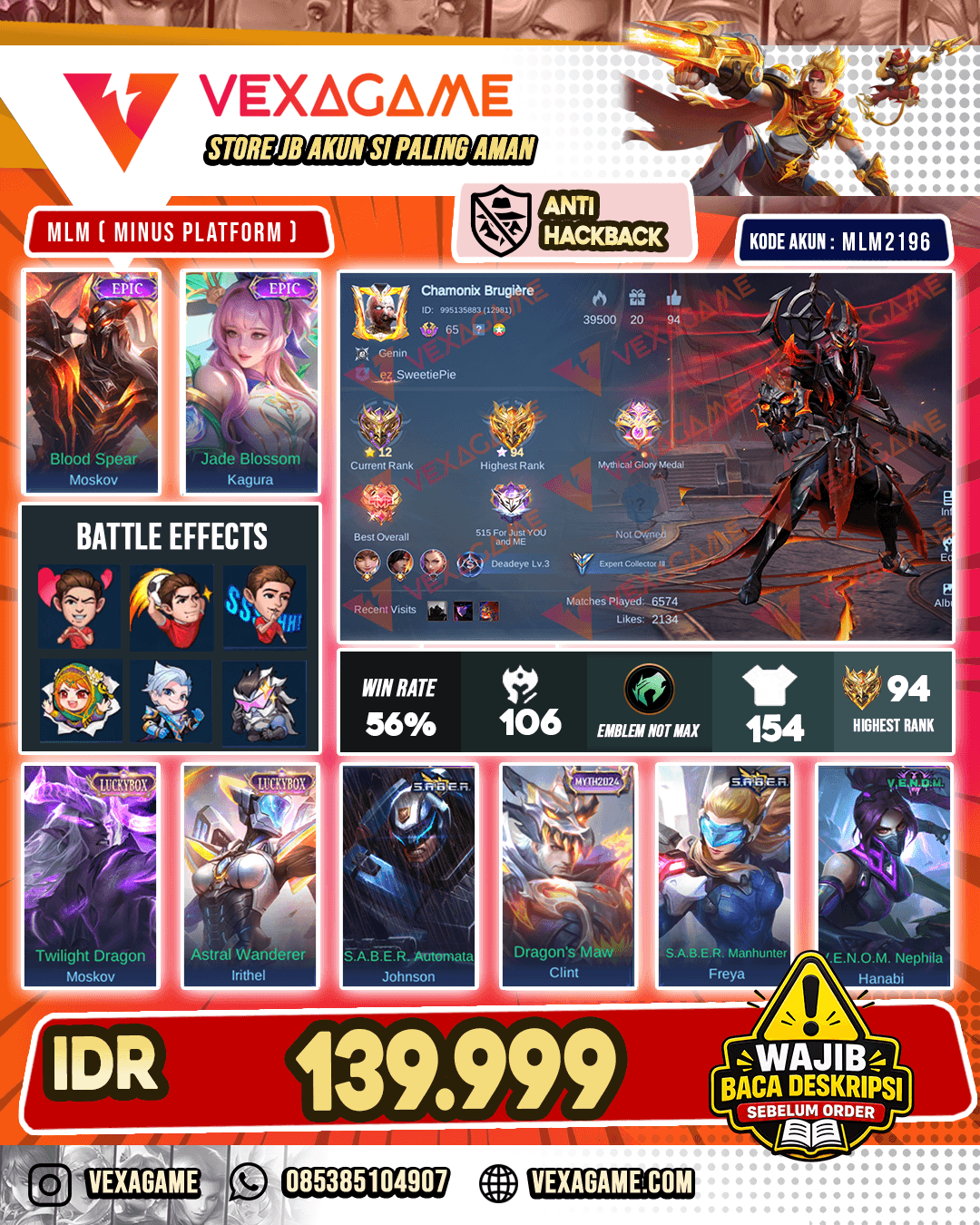 Moskov Epic | Kagura Epic | 2 Luckybox