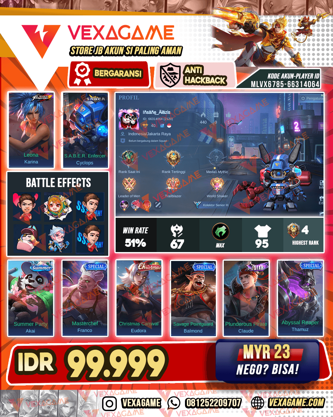 Kolektor Senior Murah | Emblem MAX