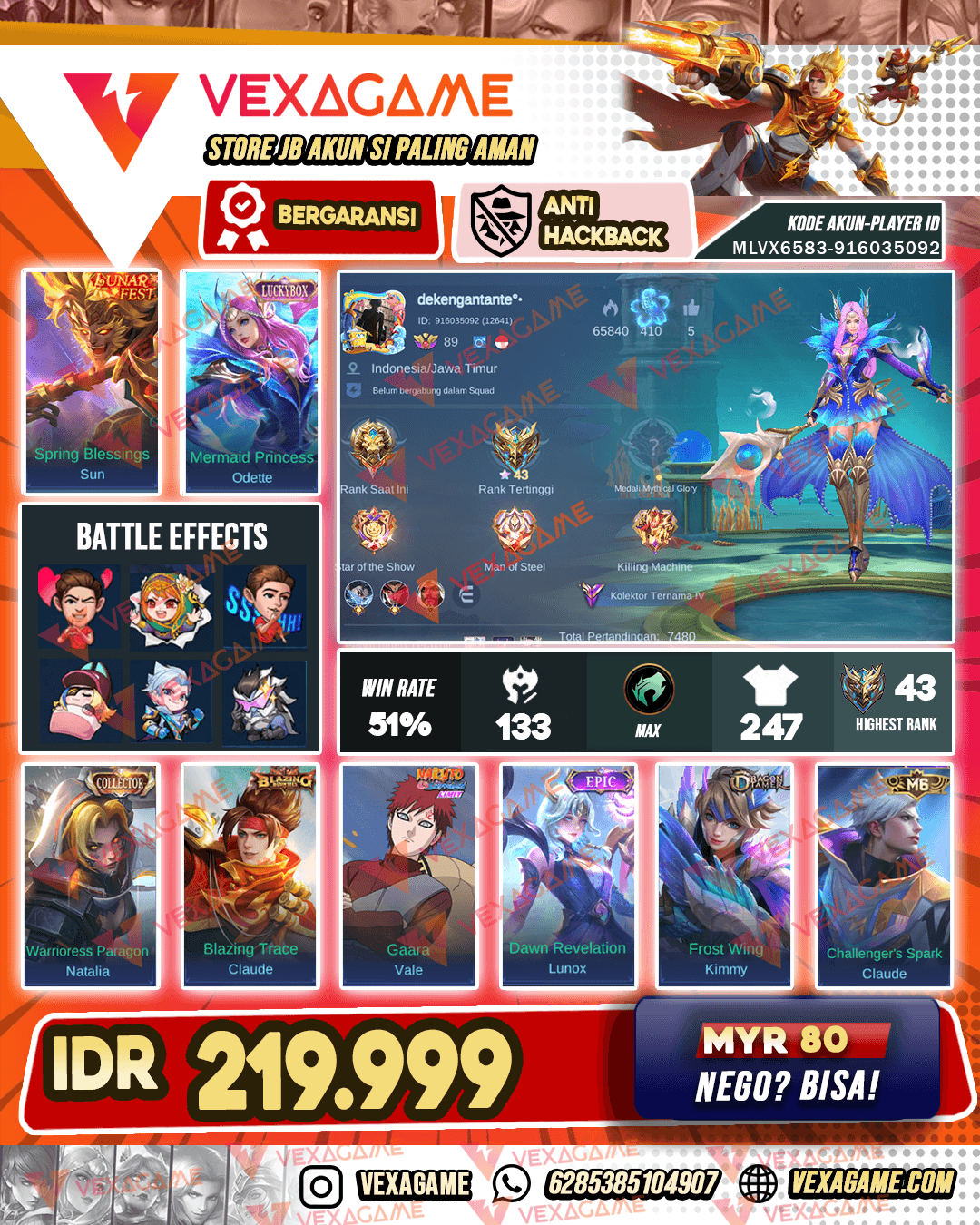 Odette Luckybox | Sun Lunar Fest | Hero & Emblem MAX