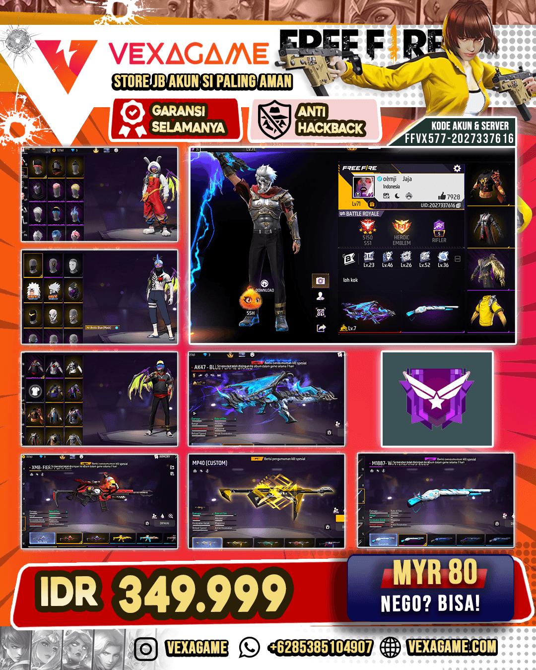 VAULT 500 | EVO 1 MAX | SG 4 RASA