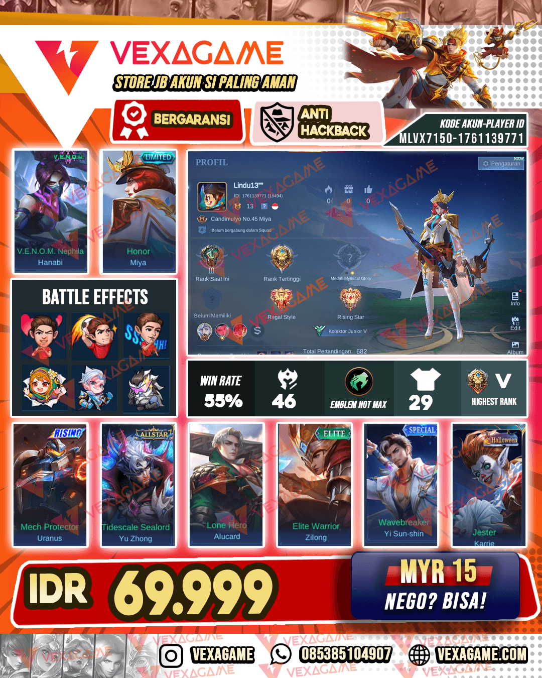 Akun Murah Harga Pelajar