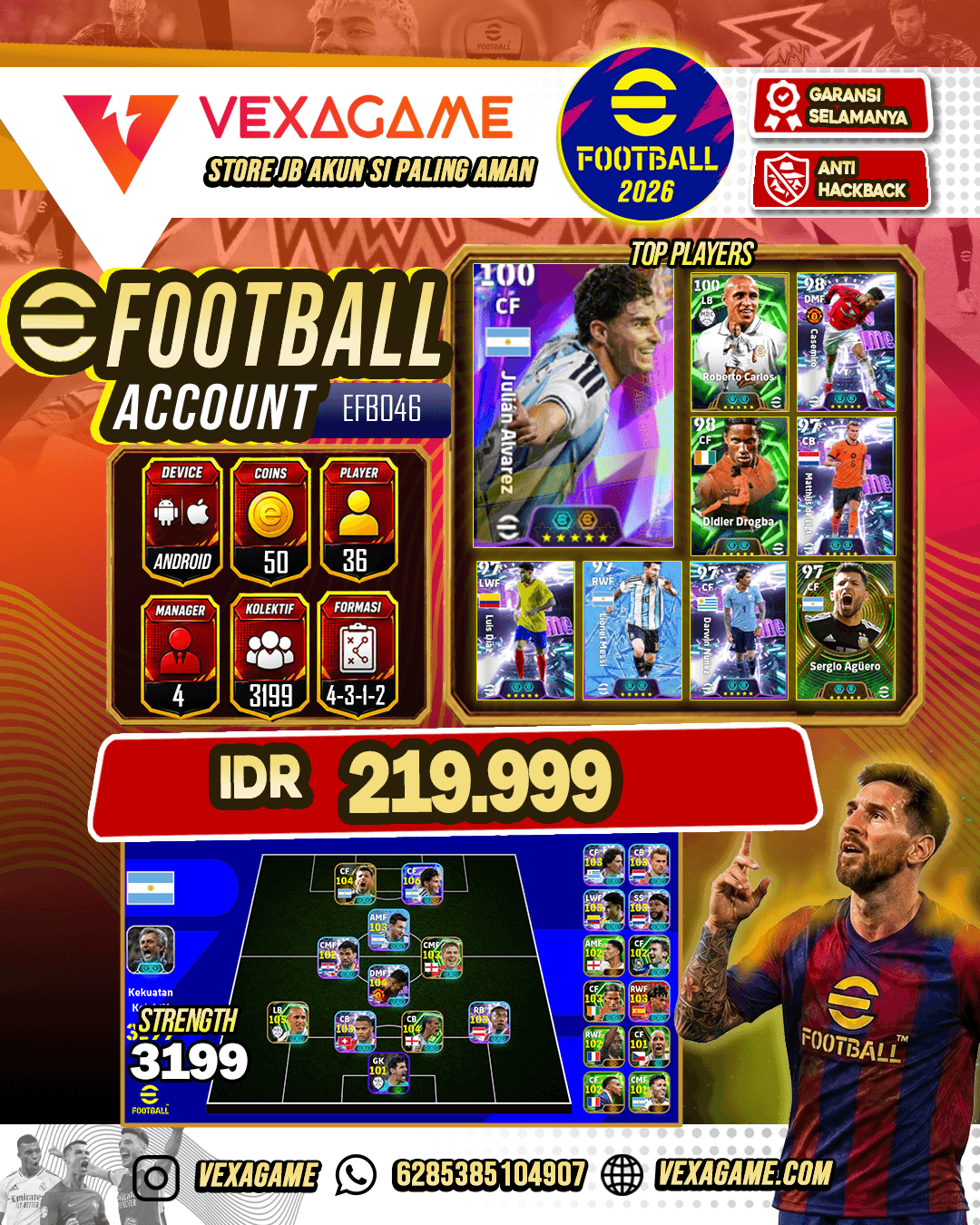 Aguero Epic | Alvarez Event limit | Casemiro Showtime