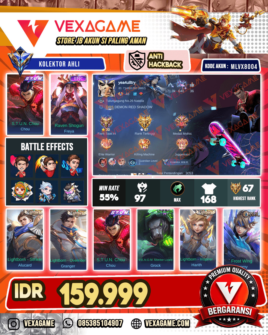Chou Stun | Freya Epic