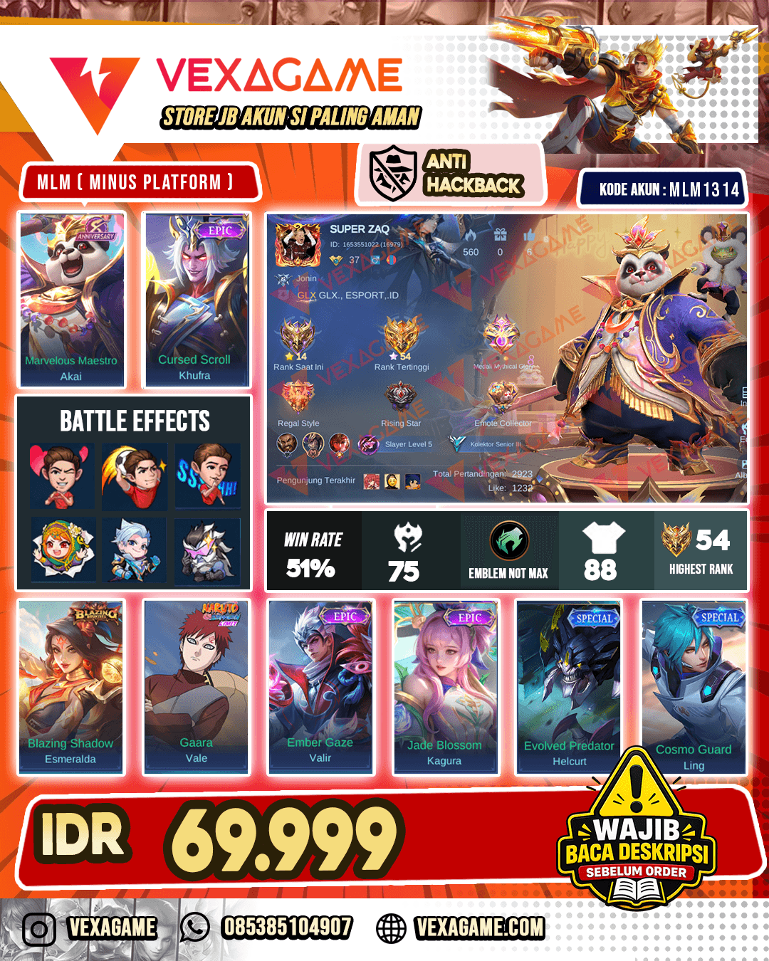 Akai Anniversary X Khufra Epic