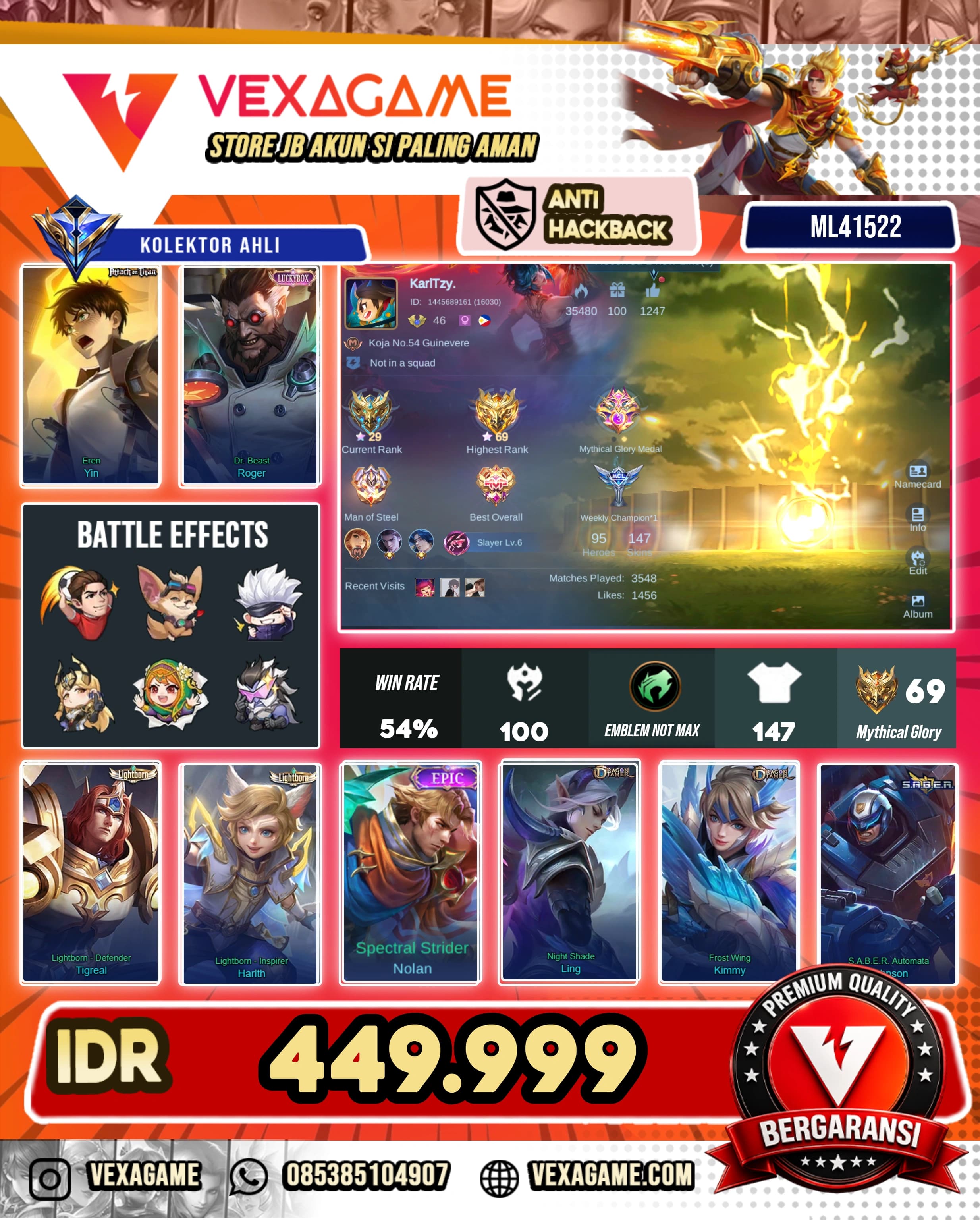 Yin AOT | Roger Luckybox