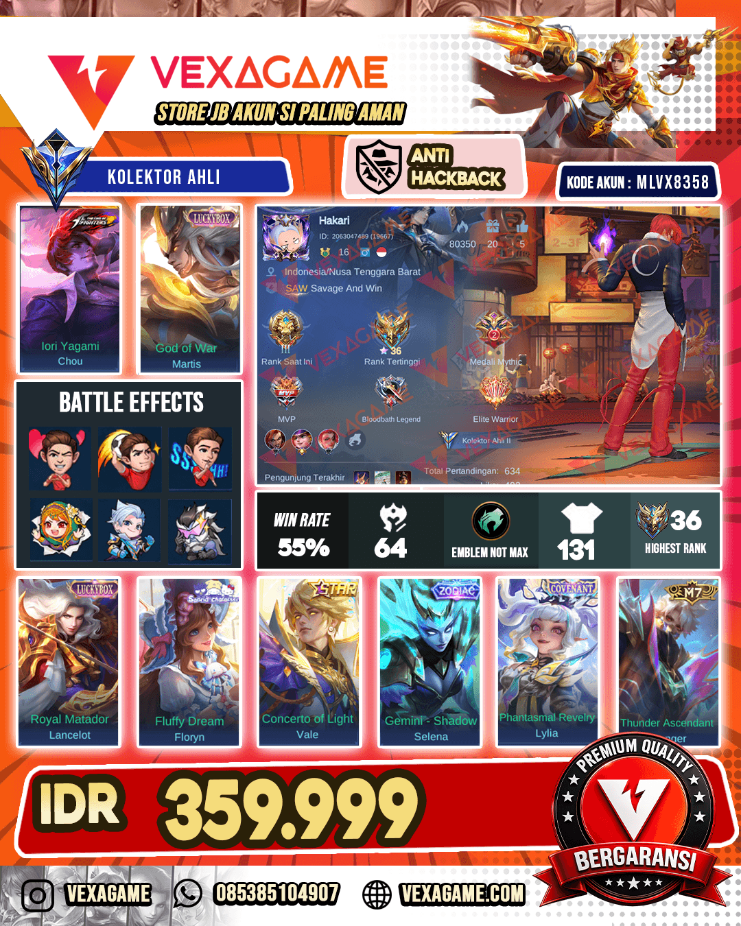 Chou KOF | 2 Luckybox