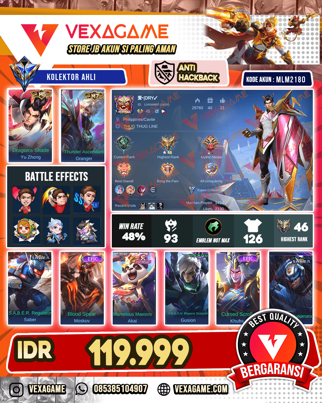 Yu Zhong M5 X Granger M7