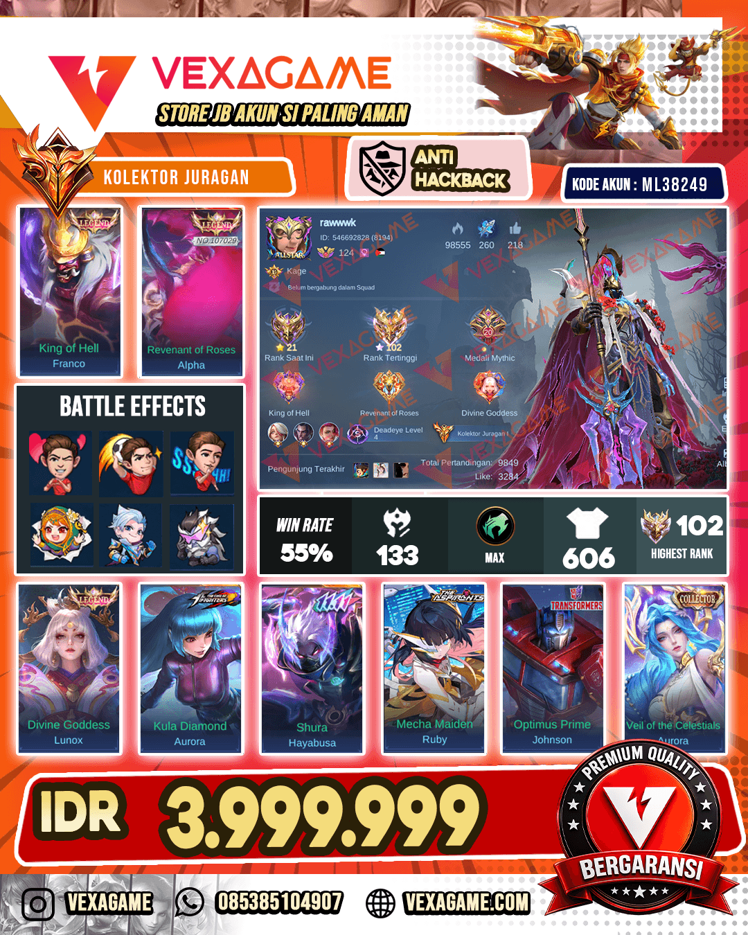 OTW Collector Sultan Murah💋