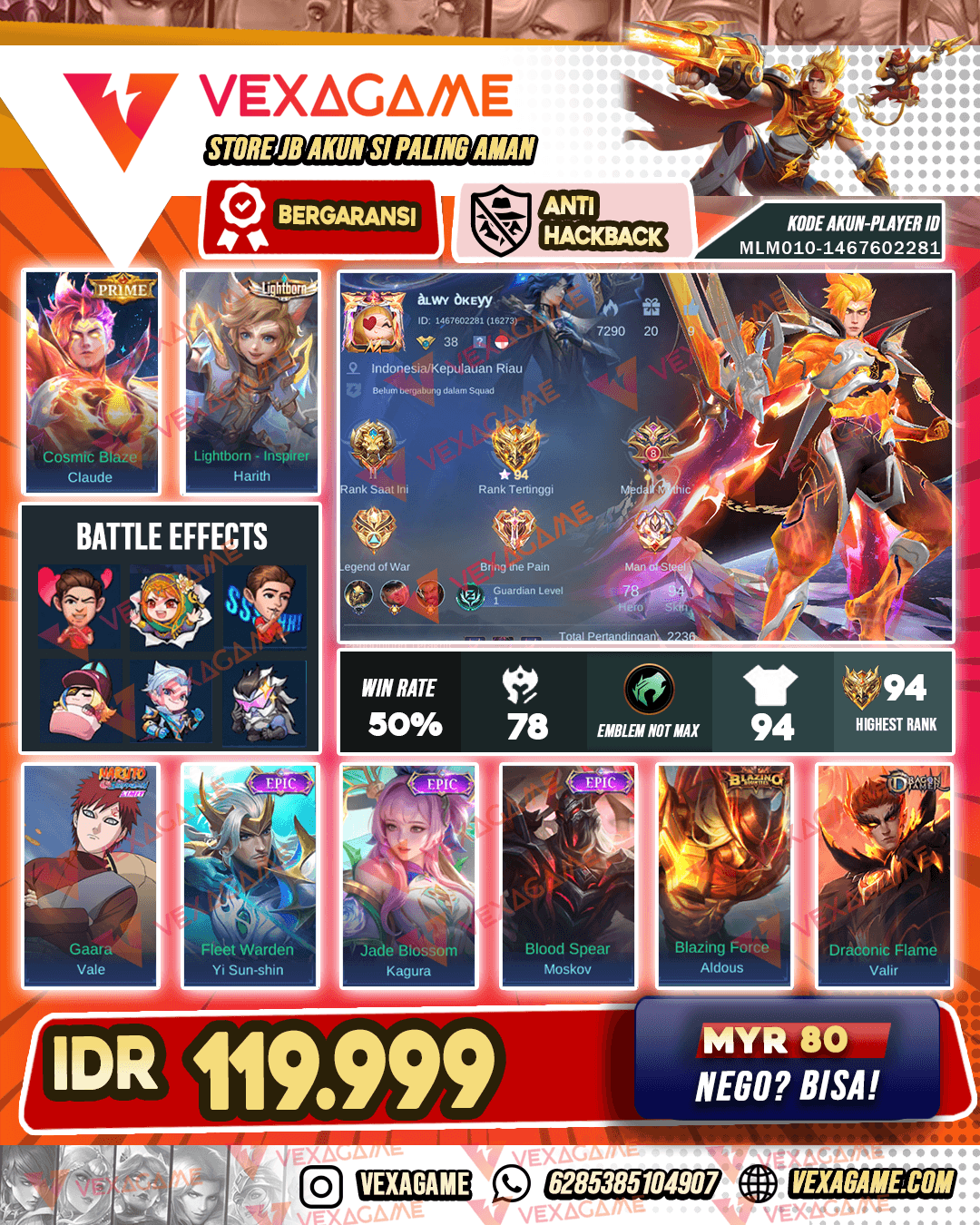 Claude Prime | Harith Lightborn | Valir Epic