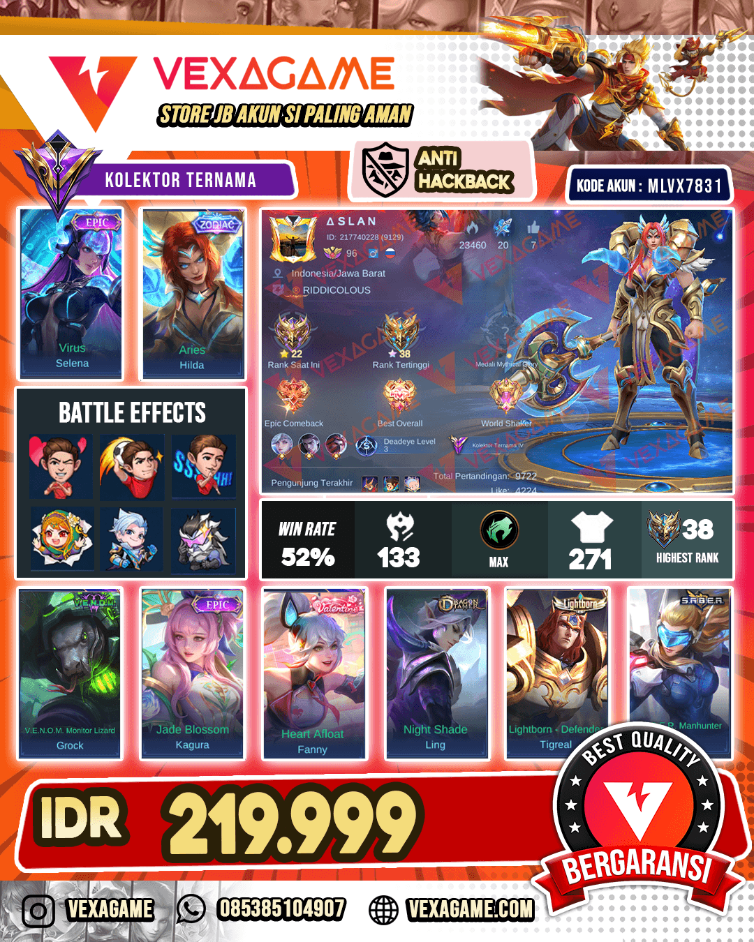 Hilda Zodiac | Selana Epic