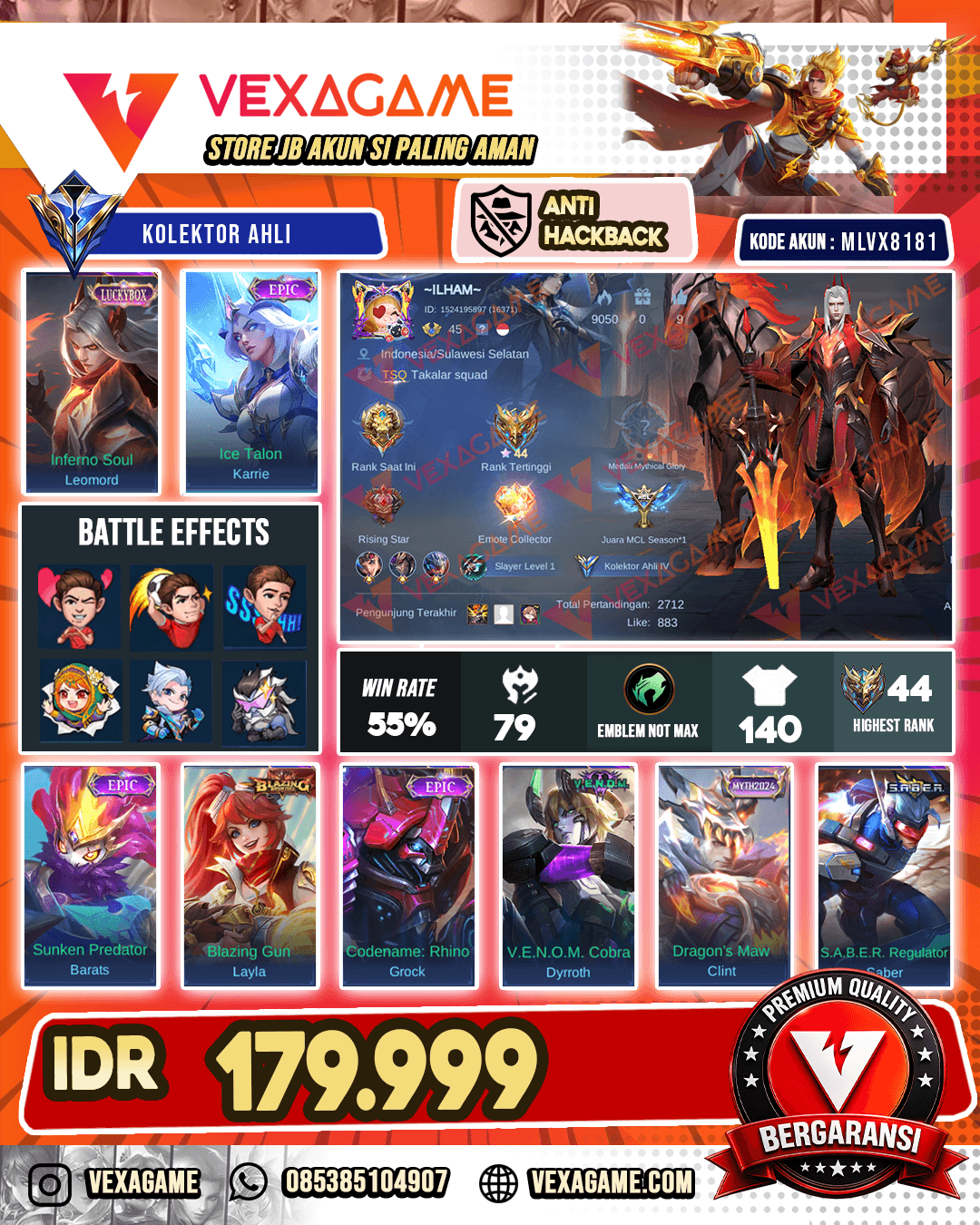 Leomord Luckybox X Karrie Epic