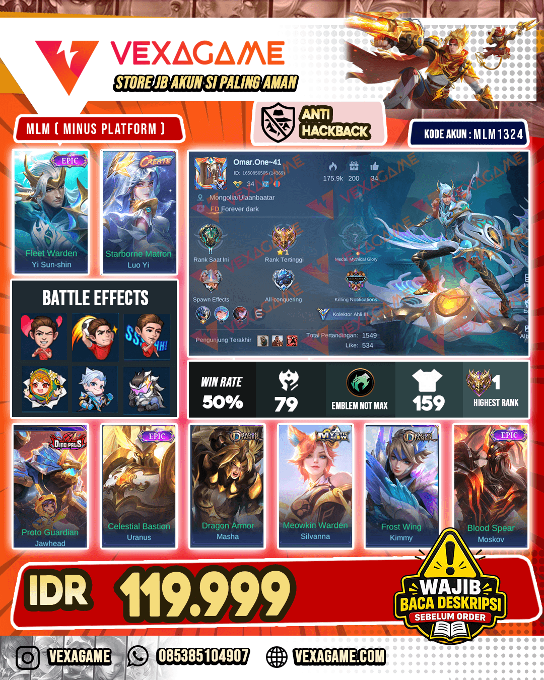 YSS Epic X Luo Yi Create