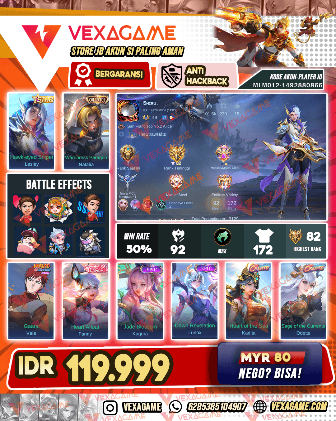 Lesley Annual STAR | Fanny Valentine | Emblem MAX