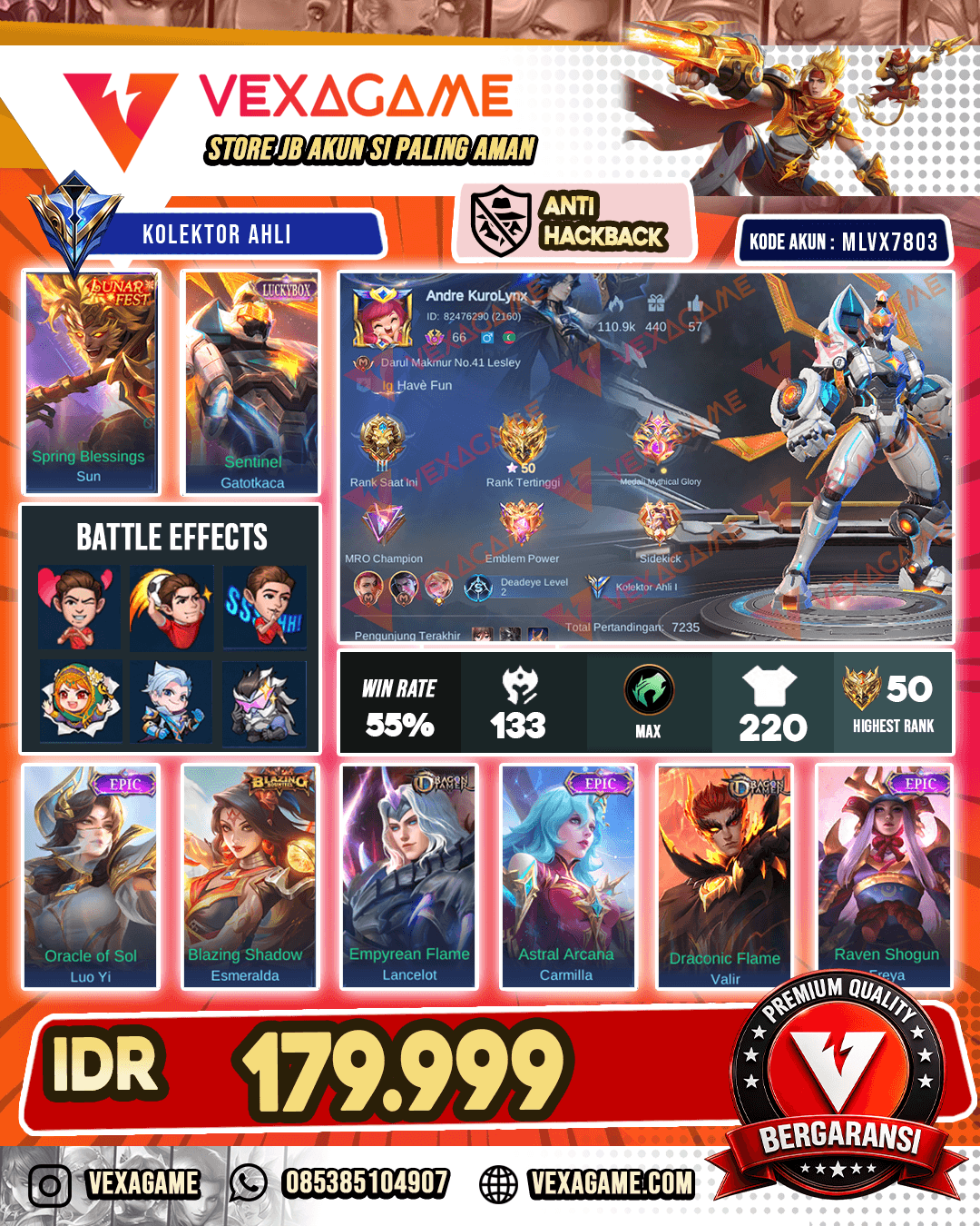 Gatotkaca Luckybox | Sun Lunar Fest