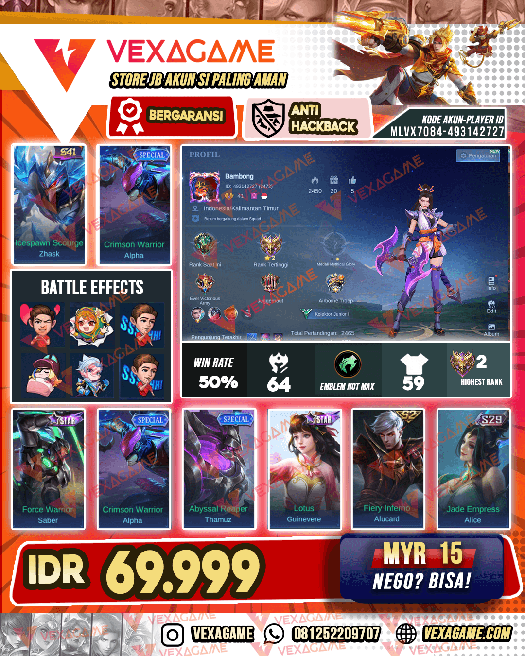 Akun Murah Harga Pelajar