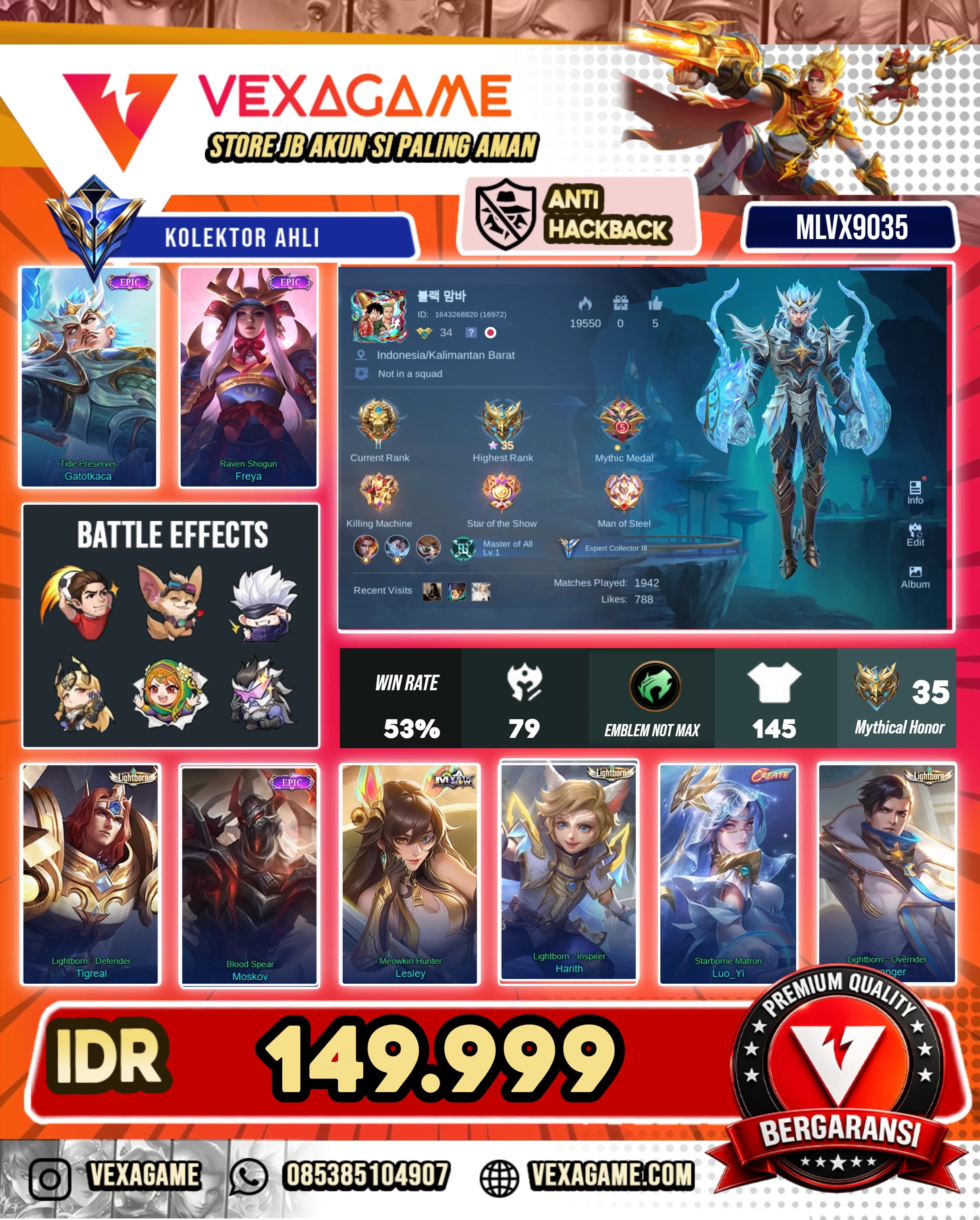 Gatotkaca Epic | Freya Epic
