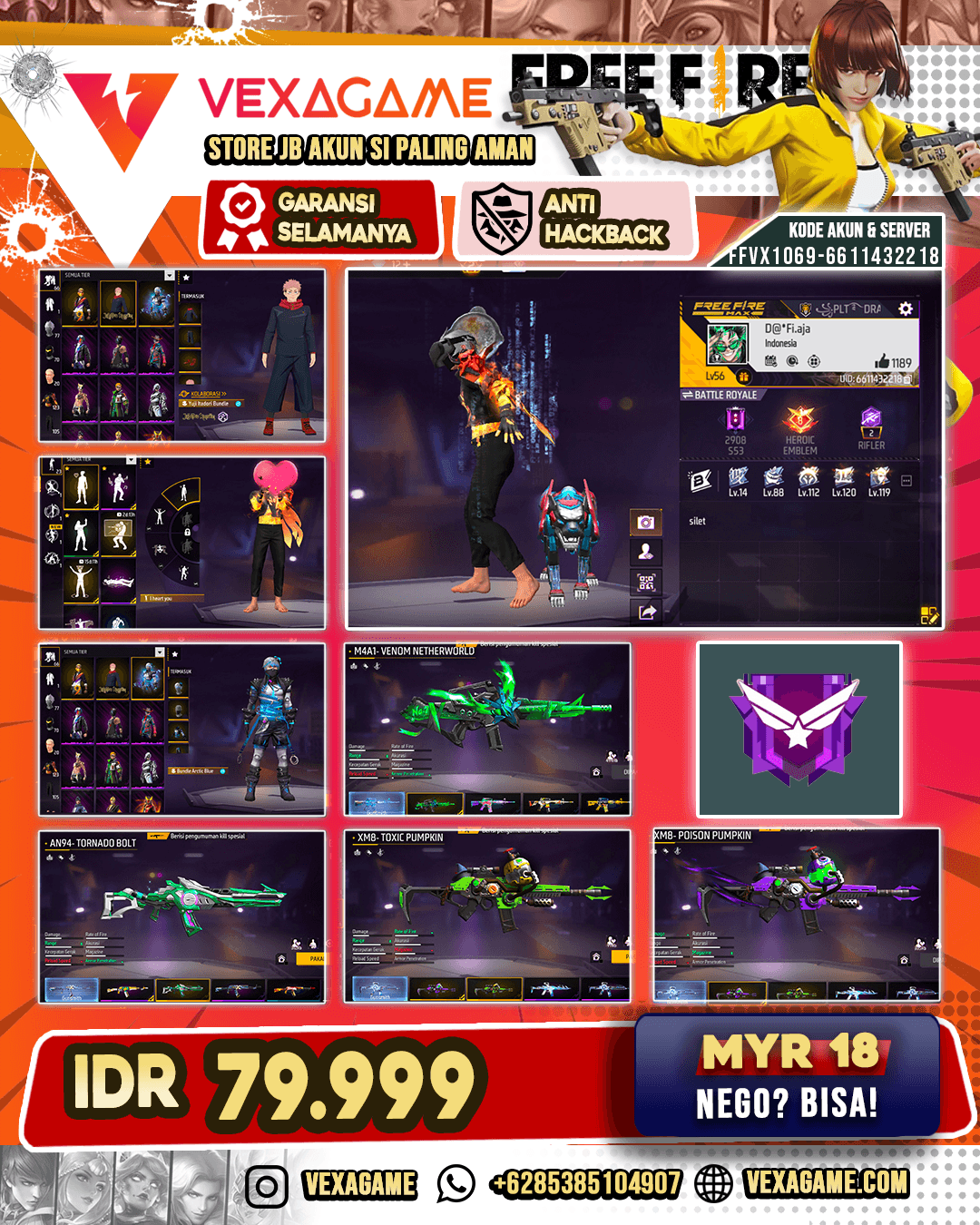 2 XM8 INCUBATOR | AN94 INCUBATOR | M4A1 INCUBATOR | VAULT 100+