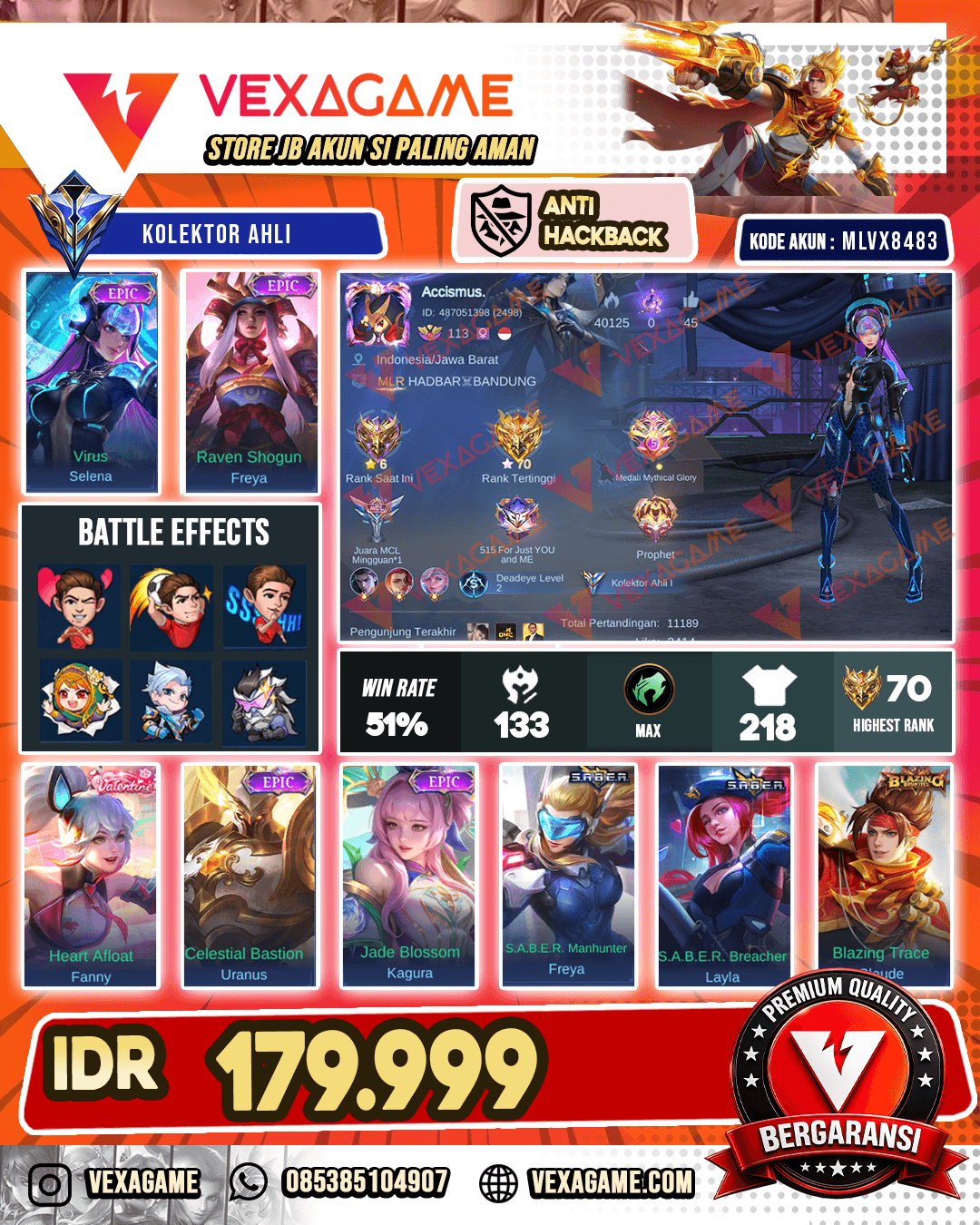 Selena Epic | Freya Epic