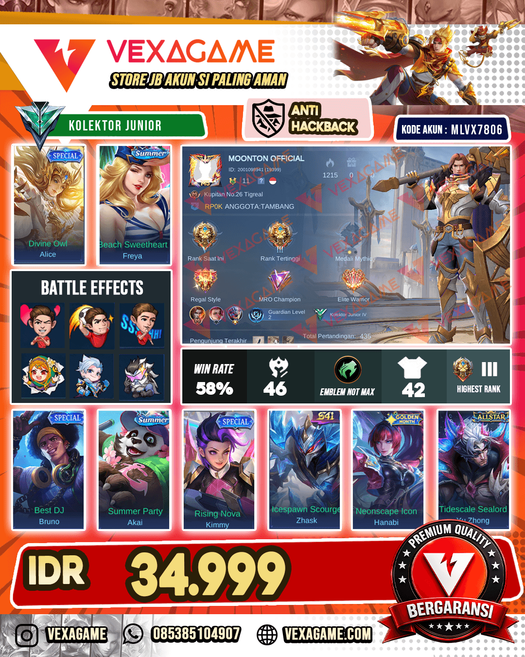 Akun Murah Meriah