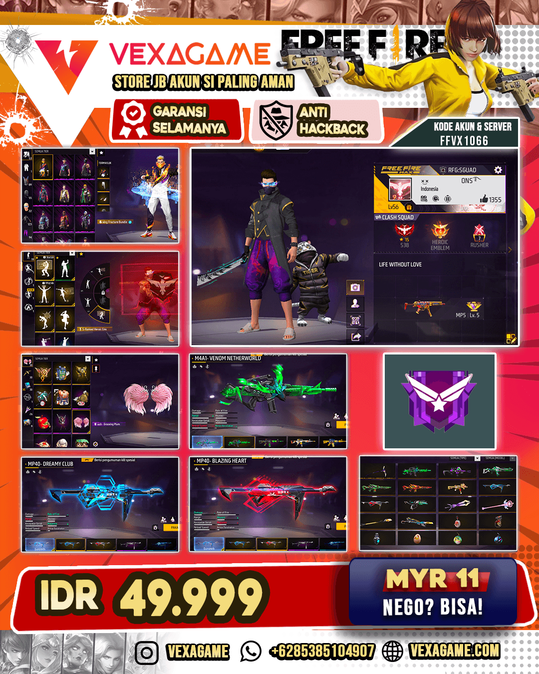 MP40 INCUBATOR | M4A1 INCUBATOR | UMP INCUBATOR | VAULT 100+