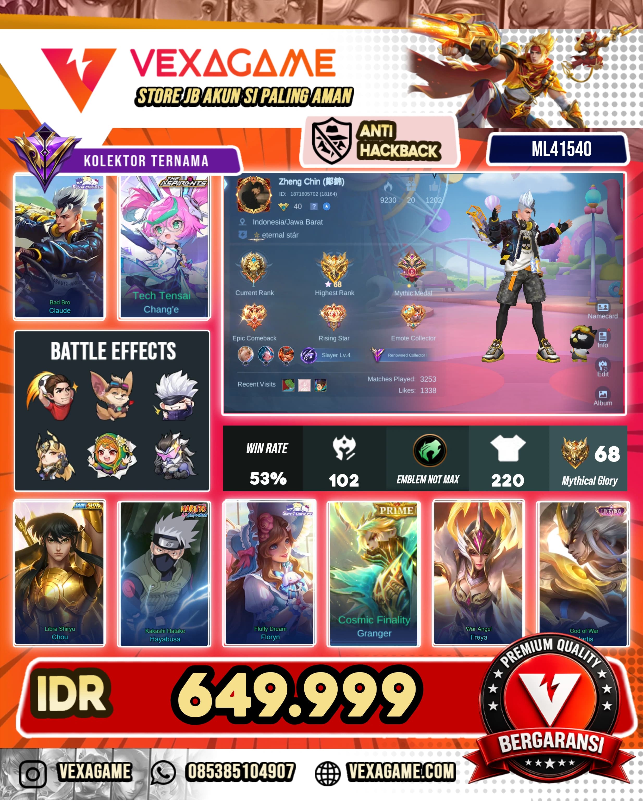2 Sanrio | Change Asphirant | Hayabusa Kakashi | Chou Saint Saiya Gold