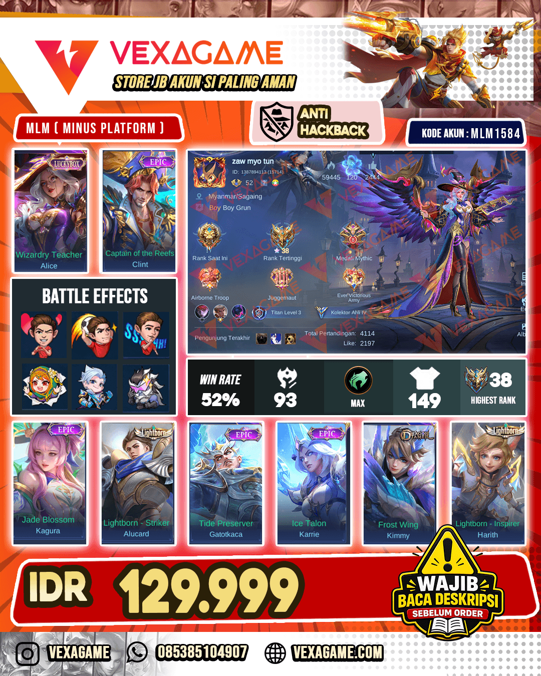 Alice Luckybox | Clint Epic