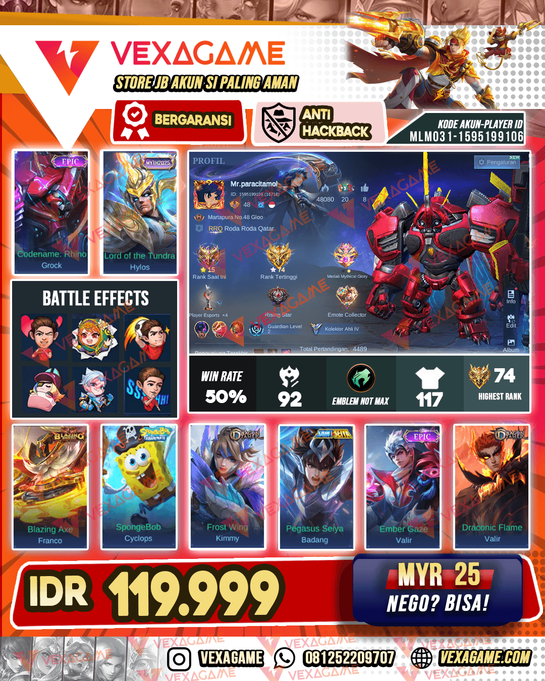 Grock Epic | Hylos MYTH