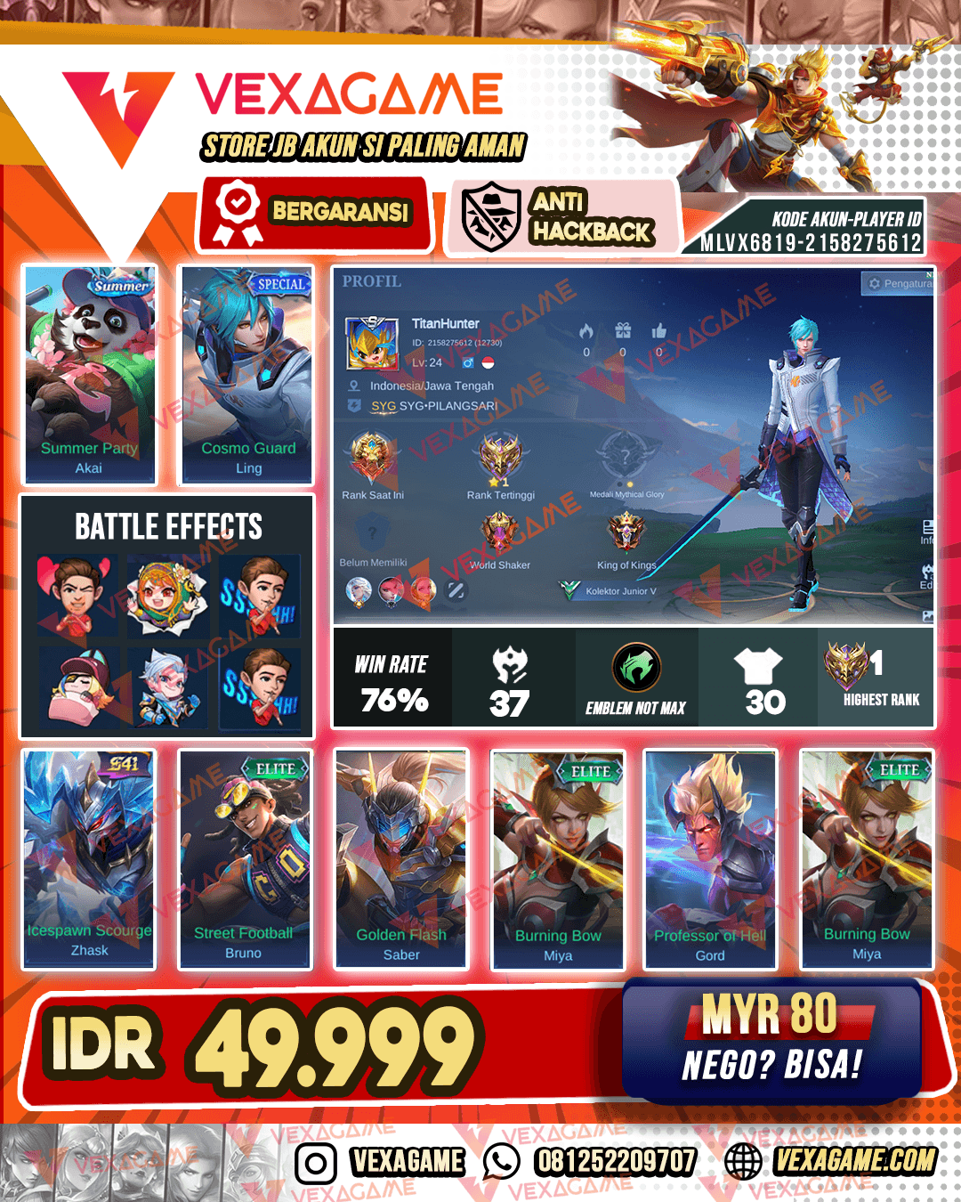 Akun Murah