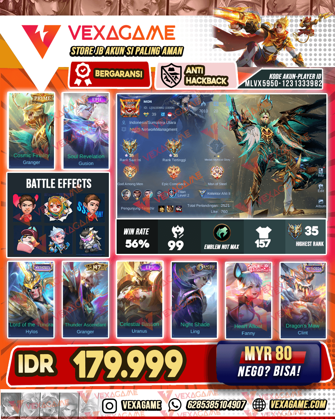 Granger Prime | Gussion Epic