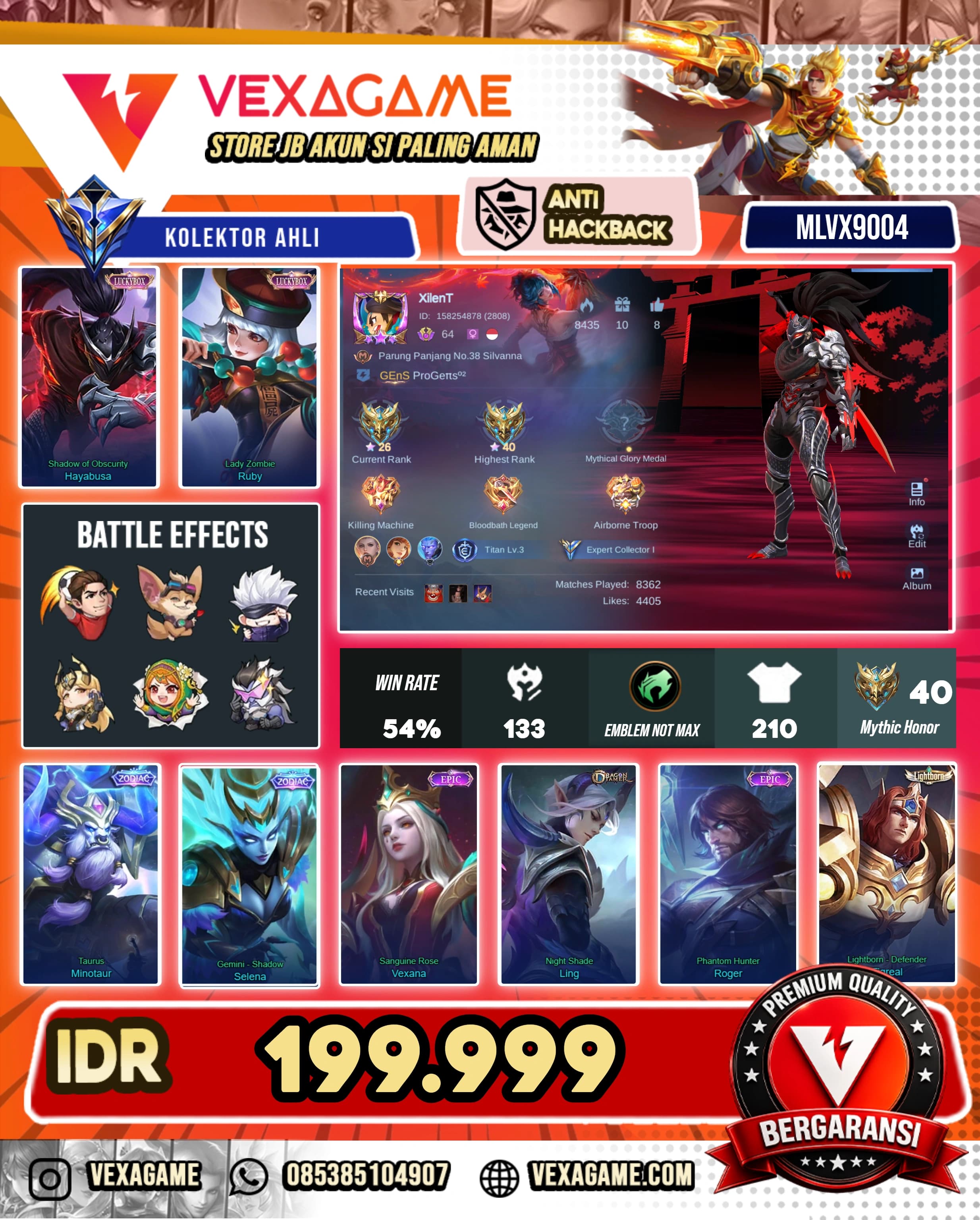Hayabusa Luckybox X Ruby Luckybox