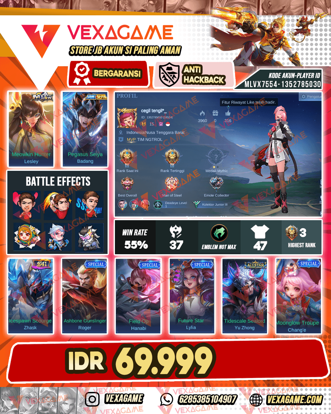 Akun Murah Harga Pelajar