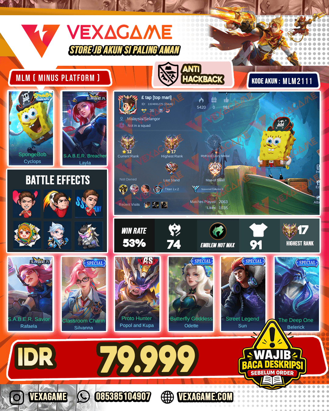Cyclop Spongebob | Layla Saber