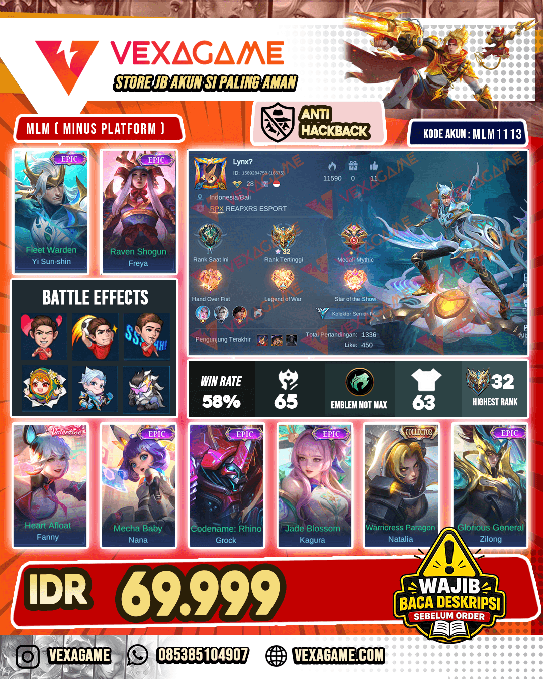 YSS Epic X Freya Epic