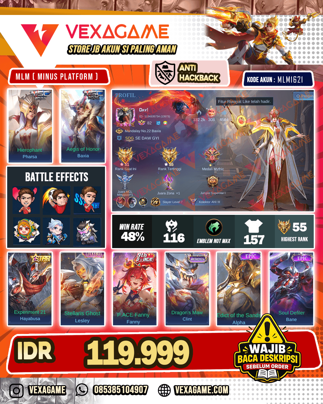 Pharsa MSC X Baxia MSC | Lesley Luckybox
